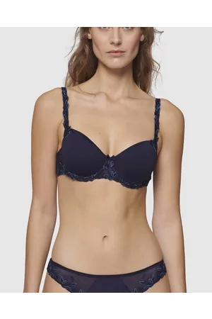 Sasha Flocking Mesh Underwire Bra