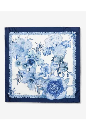 Calibre Faded Floral Pocket Square - Pocket Squares Faded Floral Pocket Square