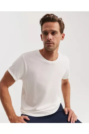 COUNTRY ROAD Australian Cotton Longline Garment Dyed T shirt - T-Shirts & Singlets Australian Cotton Longline Garment Dyed T-shirt