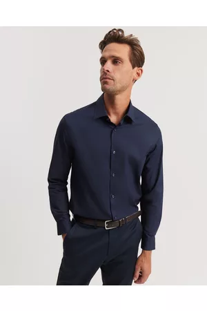 COUNTRY ROAD Tailored Fit Poplin Stretch Shirt - Shirts & Polos Tailored Fit Poplin Stretch Shirt