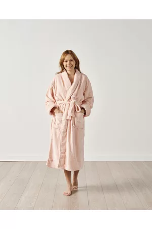 Linen House Plush Robe - Bathroom Plush Robe