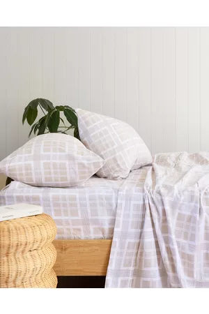 Bambury Enid Flannelette Sheet Set - Home Enid Flannelette Sheet Set