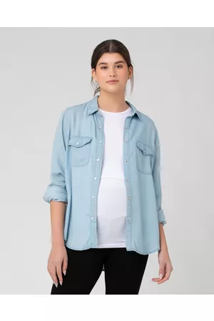Ripe Maternity Bec Chambray Shirt - Shirts & Polos Bec Chambray Shirt