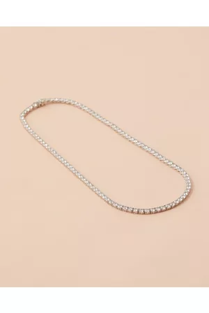 Bianc Large Tennis Necklace - Jewellery Large Tennis Necklace