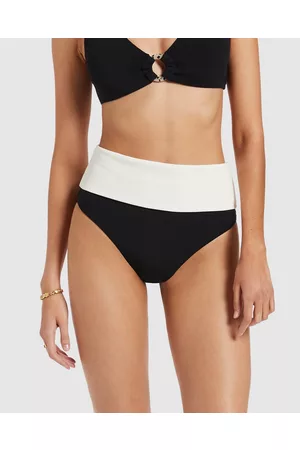 JETS Versa Rib Fold Down High Waisted Bikini Bottom - Bikini Set Versa Rib Fold Down High Waisted Bikini Bottom