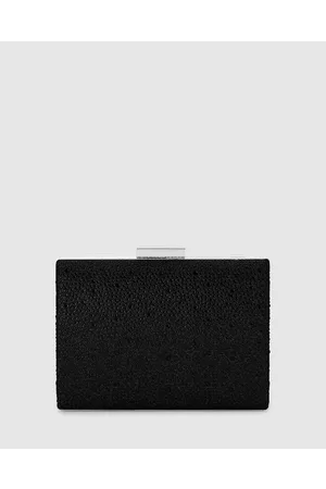 Olga Berg Gabby Metallic Hot Fix Clutch - Clutches Gabby Metallic Hot Fix Clutch