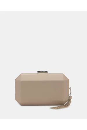 Olga Berg Lia Facetted Clutch With Tassel - Clutches Lia Facetted Clutch With Tassel