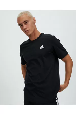 adidas Single Jersey Embroidered Small Logo Tee - Short Sleeve T-Shirts Single Jersey Embroidered Small Logo Tee