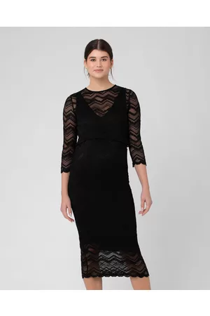 Ripe Maternity Eve Lace Nursing Dress - Dresses Eve Lace Nursing Dress
