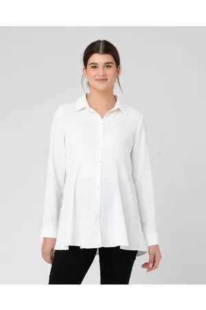 Ripe Maternity Tina Peplum Shirt - Tops Tina Peplum Shirt