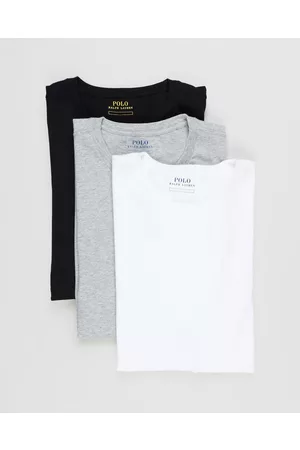 Ralph Lauren ICONIC EXCLUSIVE 3 Pack SS Crew Undershirt - Sleepwear ICONIC EXCLUSIVE - 3-Pack SS Crew Undershirt
