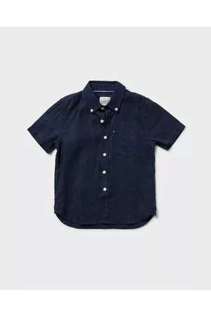 The Academy Brand Kids Hampton SS Linen Shirt - Shirts & Polos Kids Hampton SS Linen Shirt