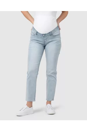 Ripe Maternity Hunter Over Bump Crop Jean - Relaxed Jeans Hunter Over Bump Crop Jean