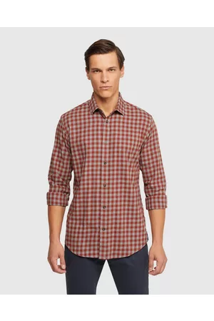 Oxford Stratton Flannel Check Shirt - Casual shirts Stratton Flannel Check Shirt
