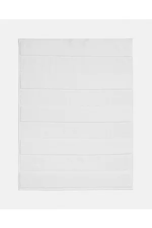 Linen House Velour Stripe Bath Mat - Bathroom Velour Stripe Bath Mat