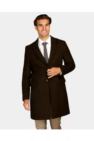 BROOKSFIELD Wool Blend Overcoat - Coats & Jackets Wool Blend Overcoat