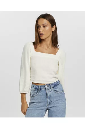 ONLY Caro Balloon Linen Top - Tops Caro Balloon Linen Top