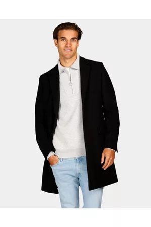 BROOKSFIELD Wool Blend Overcoat - Coats & Jackets Wool Blend Overcoat