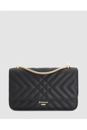 DUNE - Edorchie quilted faux-leather shoulder bag