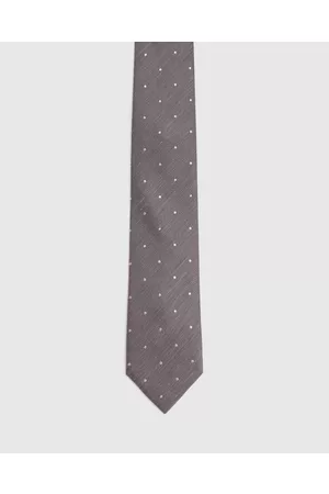 Oxford Spot Grid Tie - Ties Spot Grid Tie