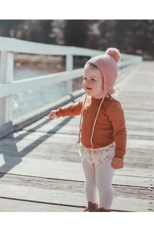 WITH LOVE FOR KIDS Basics Thick Ribbed Long Sleeve Onesie Babies - Bodysuits Basics Thick Ribbed Long Sleeve Onesie - Babies