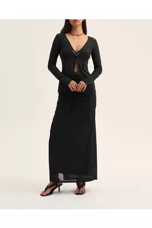 Ownley Lindsey Gathered Midi Skirt - Skirts Lindsey Gathered Midi Skirt