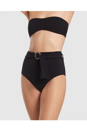 JETS Isla Rib Belted High Waisted Bikini Bottom - Bikini Set Isla Rib Belted High Waisted Bikini Bottom