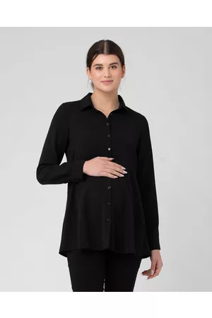 Ripe Maternity Tina Peplum Shirt - Tops Tina Peplum Shirt