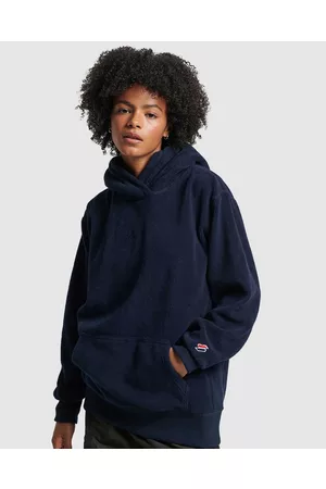 Superdry Graphic Fleece Oversized Hoodie - Sweats & Hoodies Graphic Fleece Oversized Hoodie