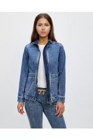 DRICOPER DENIM Driftwood Indigo Utility Jacket - Denim jacket Driftwood Indigo Utility Jacket