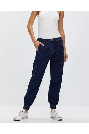 DRICOPER DENIM Mora Cargo Denim Pants - Crop Mora Cargo Denim Pants