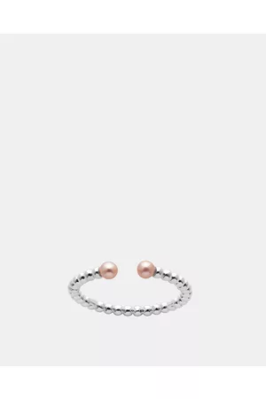Karen Walker Split Wisdom Pearl Ring - Jewellery Split Wisdom Pearl Ring