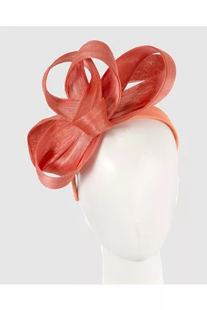 Fillies Collection Abaca Loops Racing Fascinator - Fascinators Abaca Loops Racing Fascinator