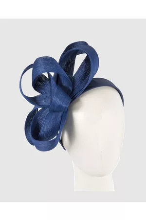 Fillies Collection Abaca Loops Racing Fascinator - Fascinators Abaca Loops Racing Fascinator