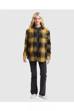 Superdry Borg Flannel Check Overshirt - Shirts & Polos Borg Flannel Check Overshirt