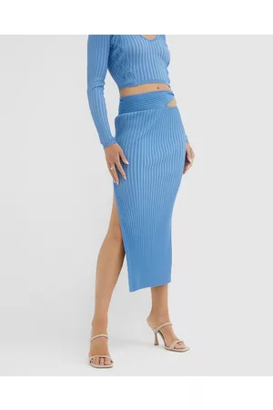 SOVERE Intwine Knit Skirt - Skirts Intwine Knit Skirt