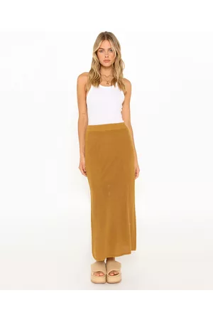 Maxi Skirts in the color Yellow for women