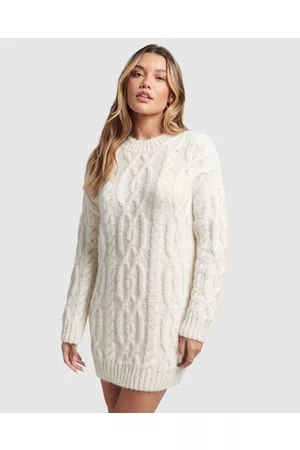 Superdry Cable Knit Dress - Dresses Cable Knit Dress