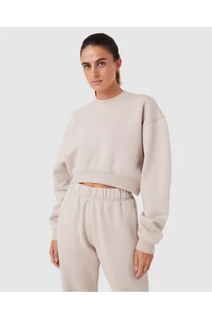 REC GEN Float Fleece Crop Crew - Crew Necks Float Fleece Crop Crew