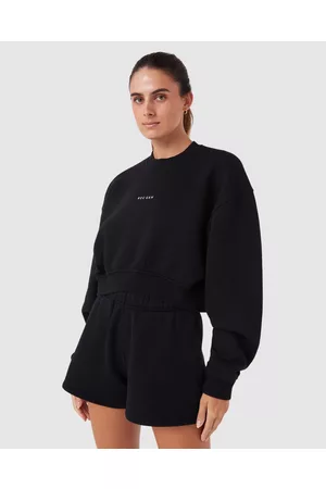 REC GEN Float Fleece Crop Crew - Crew Necks Float Fleece Crop Crew