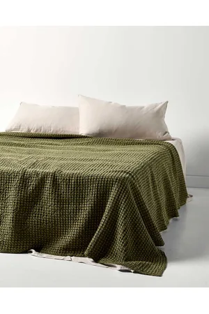 Aura Waffle Bed Cover - Home Waffle Bed Cover