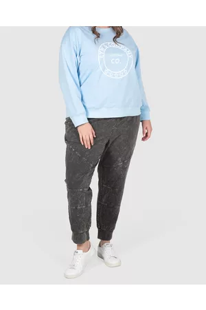 Love Your Wardrobe Weekender Washed Jogger Pants - Sweatpants Weekender Washed Jogger Pants