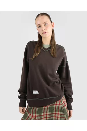 Dakota501 Reverse V neck sweat: - Jumpers Reverse V neck sweat: