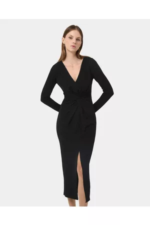 Forcast Giada Twist Knit Glitter Dress - Dresses Giada Twist Knit Glitter Dress