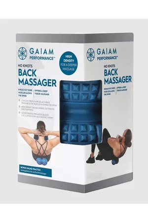 Gaiam Performance No Knots Back Massager - Training Equipment Performance No Knots Back Massager