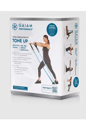 Gaiam Performance Total Tone And Flex Kit Tone Up Medium - Training Equipment Performance Total Tone And Flex Kit Tone Up - Medium
