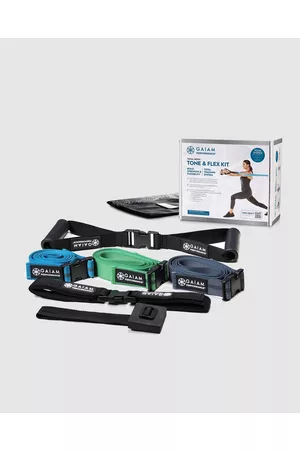 Gaiam Performance Total Body Tone & Flex Kit 3 Prem Weaves - Training Equipment Performance Total Body Tone & Flex Kit - 3 Prem Weaves
