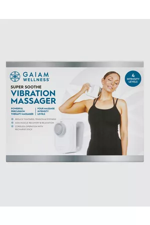 Gaiam Wellness Super Soothe Percussion Vibration Massager - Training Equipment Wellness Super Soothe Percussion Vibration Massager