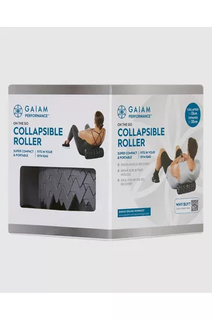 Gaiam Performance On The Go Collapsible Roller - Training Equipment Performance On The Go Collapsible Roller
