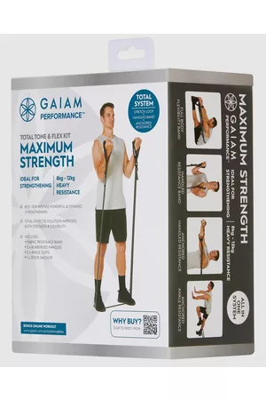 Gaiam Performance Total Tone And Flex Kit Heavy - Training Equipment Performance Total Tone And Flex Kit - Heavy